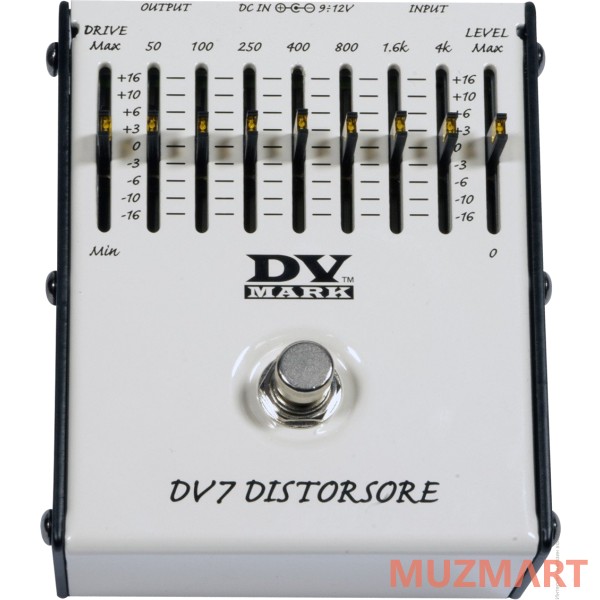 Dv Mark Dv7 Distorsore Гитарная педаль дисторшн с 7-полосным EQ
