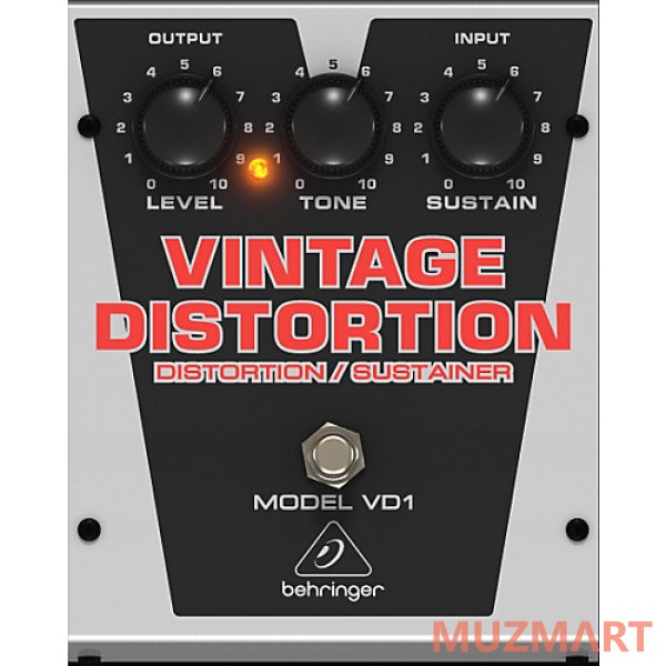 Behringer VD1 Vintage Distortion Педаль дисторшн