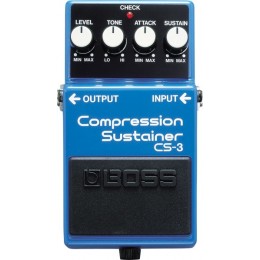 Boss CS-3 Compression Sustainer Педаль для электро и бас гитары