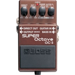 Boss OC-3 Super Octave Педаль для электрогитар и бас гитар Octave