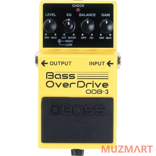 Boss ODB-3 Overdrive Педаль для бас-гитары