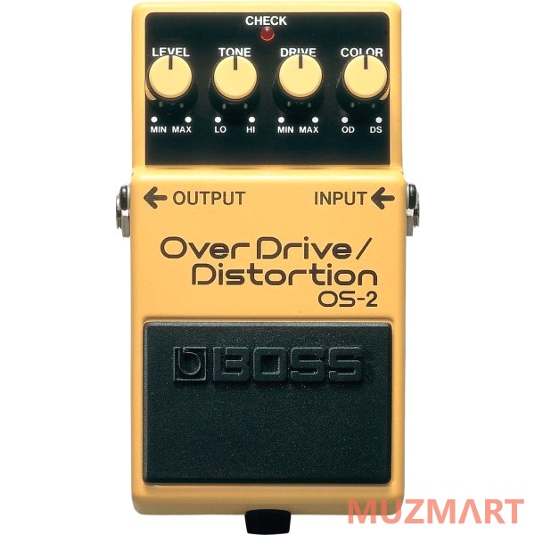 Boss OS-2 OVERDRIVE/DISTORTION Педаль для электрогитары