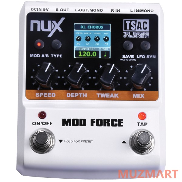 NUX Mod Force Педаль эффектов модуляции