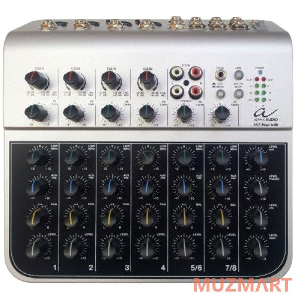 Alpha Audio Mix Four USB Микшерный пульт компактный