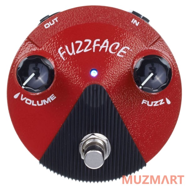 Dunlop FFМ2 Germanium Fuzz Face Mini Distortion Педаль гитарная фузз, уменьшенная