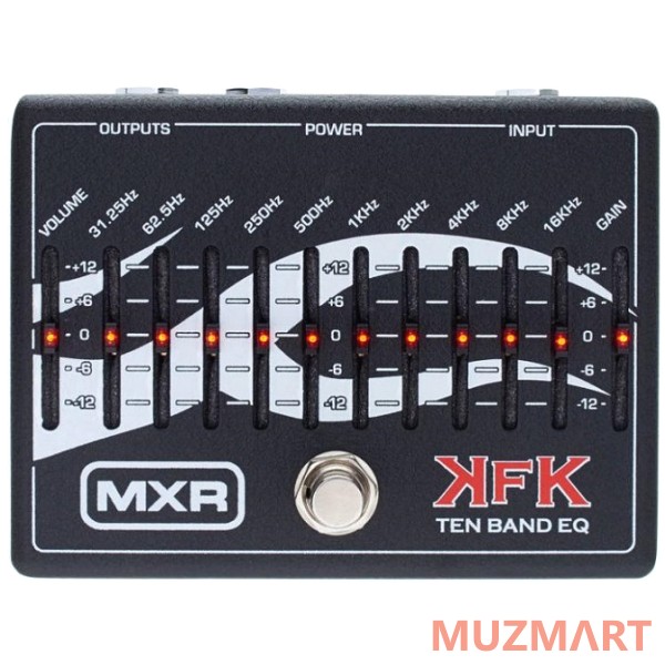 Dunlop MXR KFK1 EU Kerry King Ten Band Equalizer Эффект гитарный 10-полосный эквалайзер