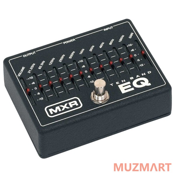 Dunlop MXR M108 EU 10-Band Graphic EQ Педаль гитарная 10-полосный графический эквалайзер