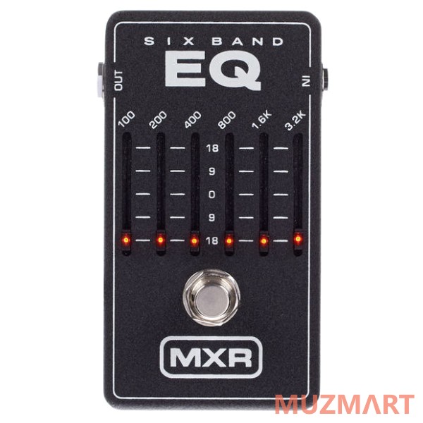 Dunlop MXR M109 6-band Graphic EQ Эффект гитарный 6-типолосный эквалайзер