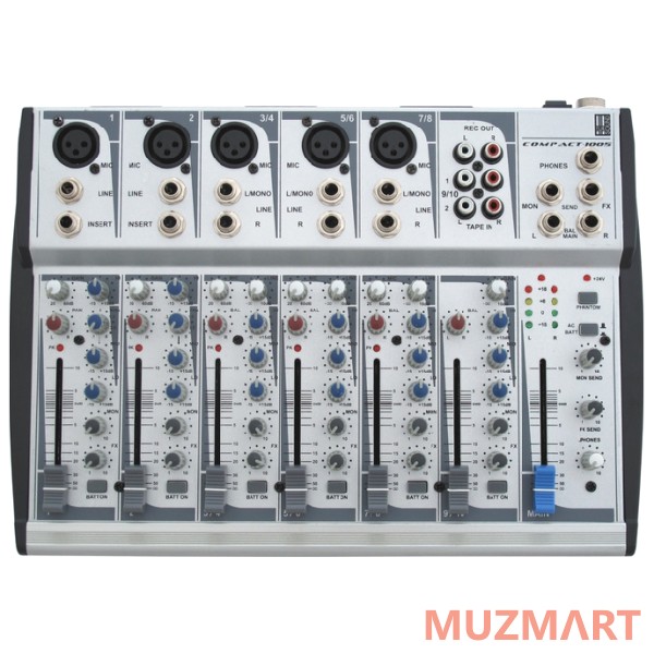 Eurosound Compact-1005 Компактный микшерный пульт