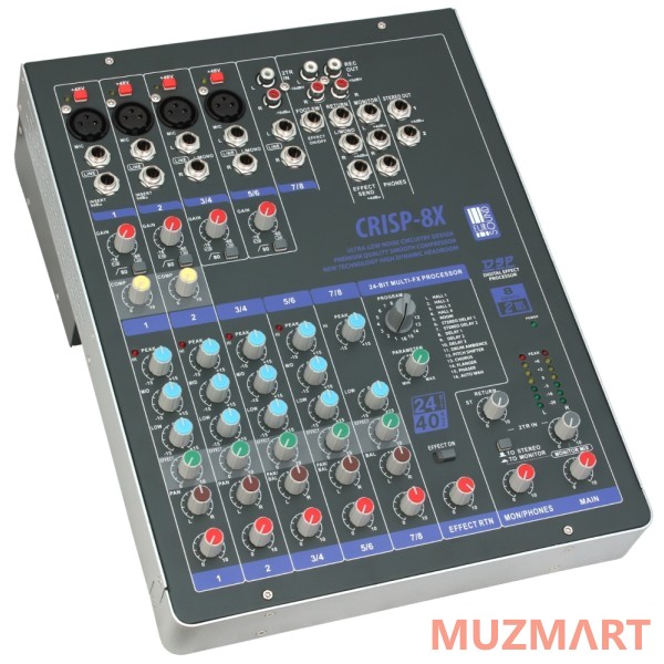 Eurosound CRISP-8X Микшерный пульт компактный