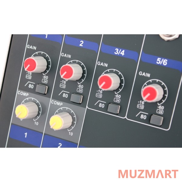 Eurosound CRISP-8X Микшерный пульт компактный