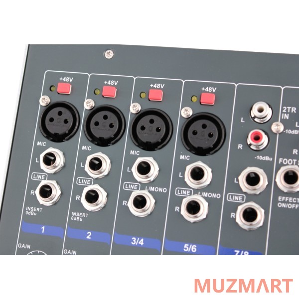 Eurosound CRISP-8X Микшерный пульт компактный