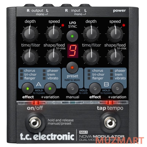 TC Electronic NM-1 Nova Modulator Гитарная педаль эффектов