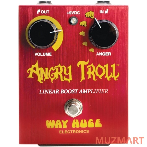 Dunlop WHE101 Angry Troll Boost Педаль бустер