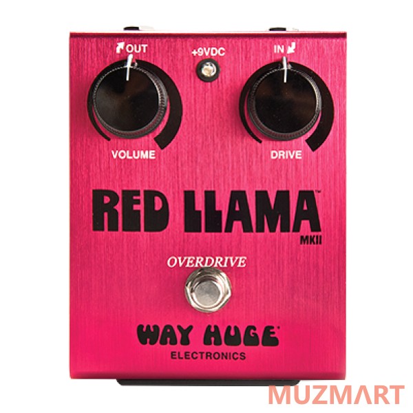Dunlop WHE203 Red Llama Overdrive Педаль овердрайв
