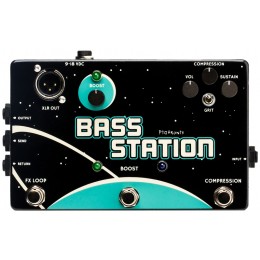 Pigtronix BSC Bass Station Custom Shop Pedal Преамп для бас-гитары