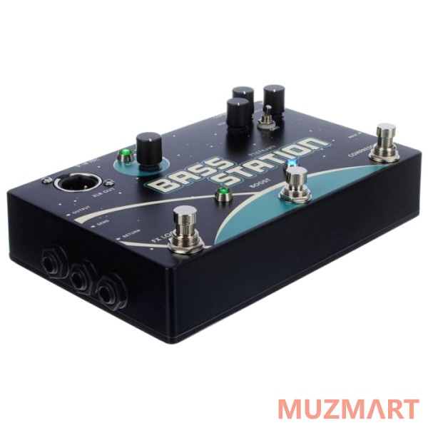 Pigtronix BSC Bass Station Custom Shop Pedal Преамп для бас-гитары