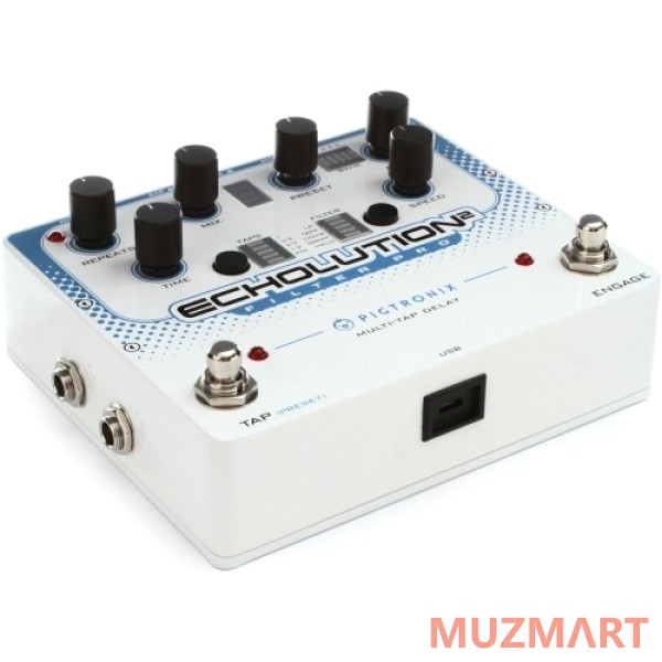 Pigtronix E2F Echolution 2 Filter Pro Delay Педаль дилэй