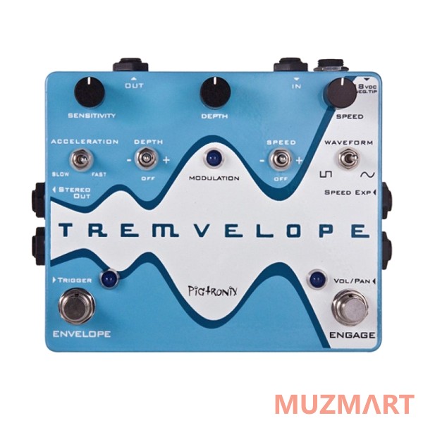 Pigtronix EMT Tremvelope Envelope Modulated Tremolo Педаль тремоло
