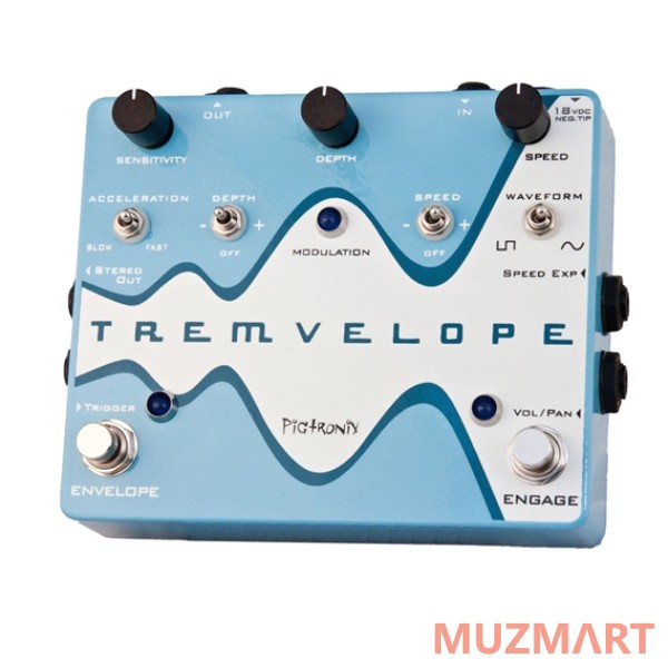 Pigtronix EMT Tremvelope Envelope Modulated Tremolo Педаль тремоло