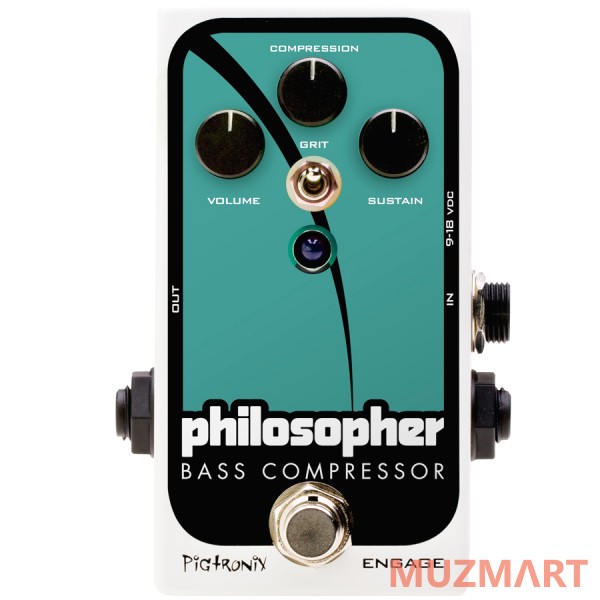 Pigtronix PBC Bass Philosopher Compressor Педаль компрессор для бас-гитары