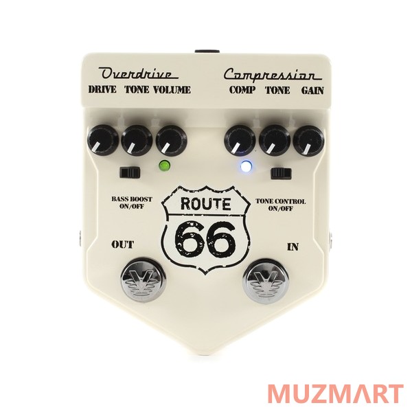 Visual Sound V2RT66 V2 Route 66 Педаль овердрайв/компрессор