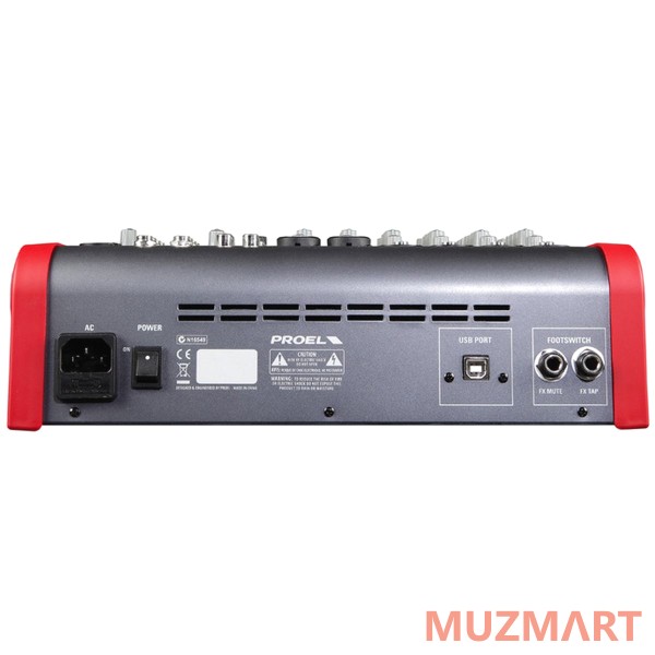 Proel M822USB Компактный микшерный пульт