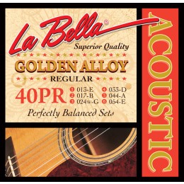La Bella 40PR Regular Струны для акустической гитары