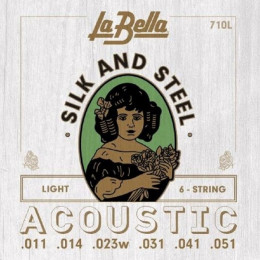 La Bella 710L Light Струны для акустической гитары
