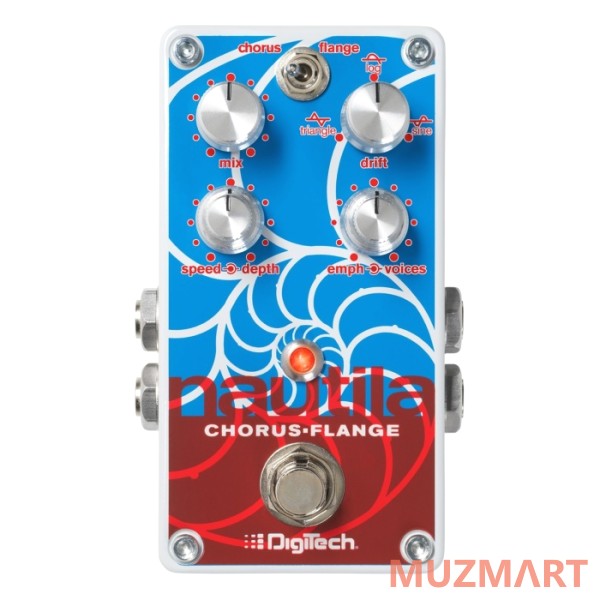 Digitech NAUTILA Гитарная педаль, стерео хорус/фленджер