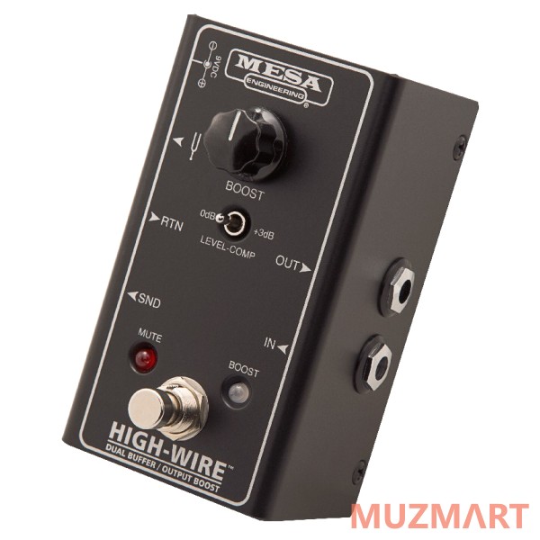 Mesa Boogie HIGH-WIRE™ DUAL BUFFER & OUTPUT BOOST Педали эффектов
