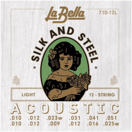 La Bella 710-12L Light Струны для 12-ти струнной гитары