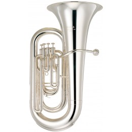 Yamaha YEB-321S Туба Ми бемоль, 4 помпы, серебряное покрытие