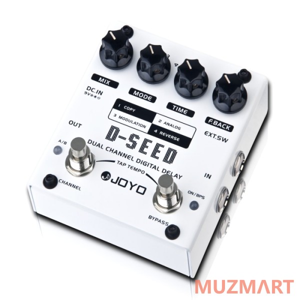 Joyo D-SEED Dual Channel Digital Delay Эффект гитарный цифровой дилэй