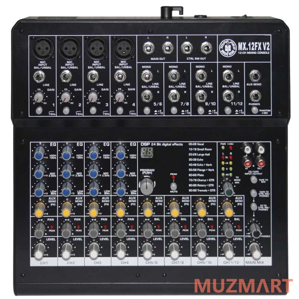 Topp Pro MX.12 FX V2 Компактный микшер