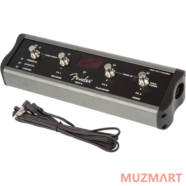 Fender Footswitch Four Button MGT-4 1/4' кнопочный футсвич для усилителей Mustang GT40 и GT100