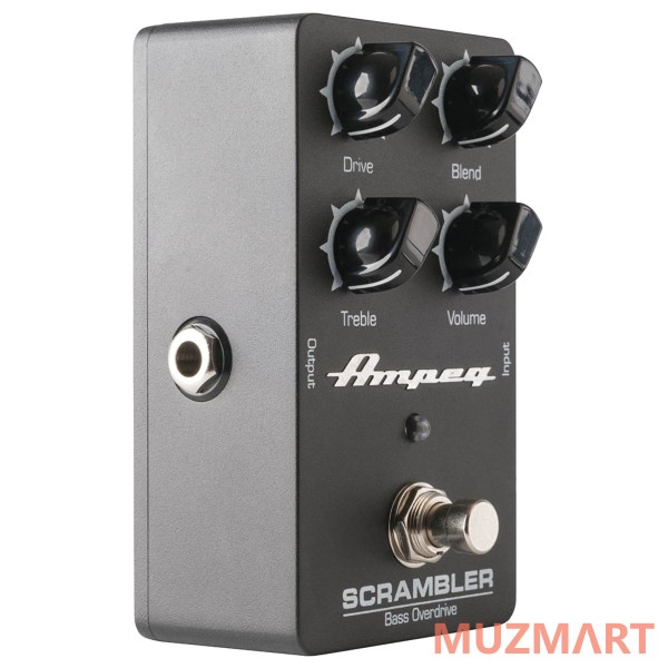 Ampeg scrambler Bass Overdrive напольная педаль овердрайв для бас-гитары