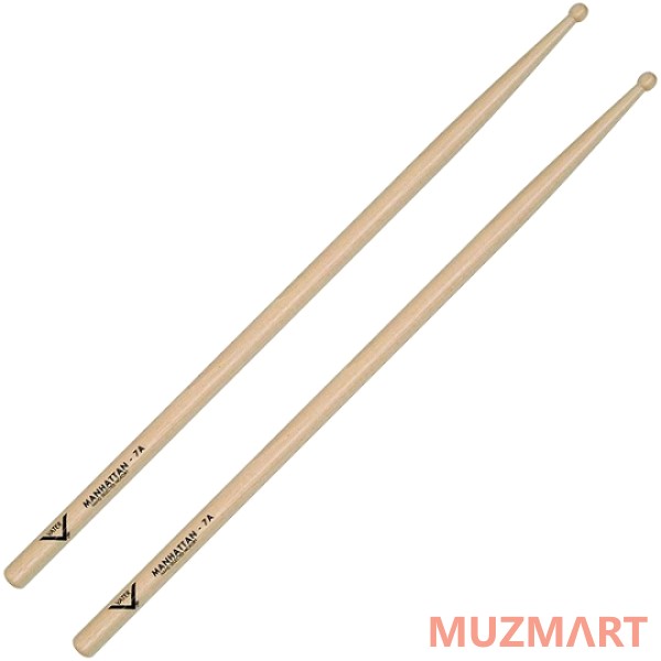Vater VH7AW Hickory 7A WOOD TIP Барабанные палочки